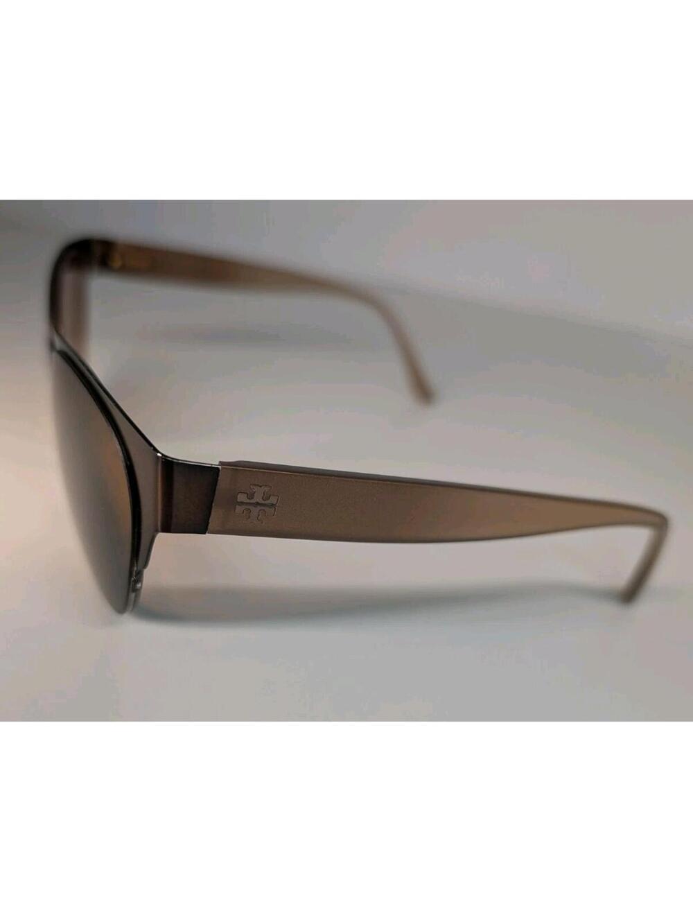 Tory Burch TY6065 Cat Eye Sunglasses Frames Bronze Brown 56-18-140 No Case - Picture 3 of 9